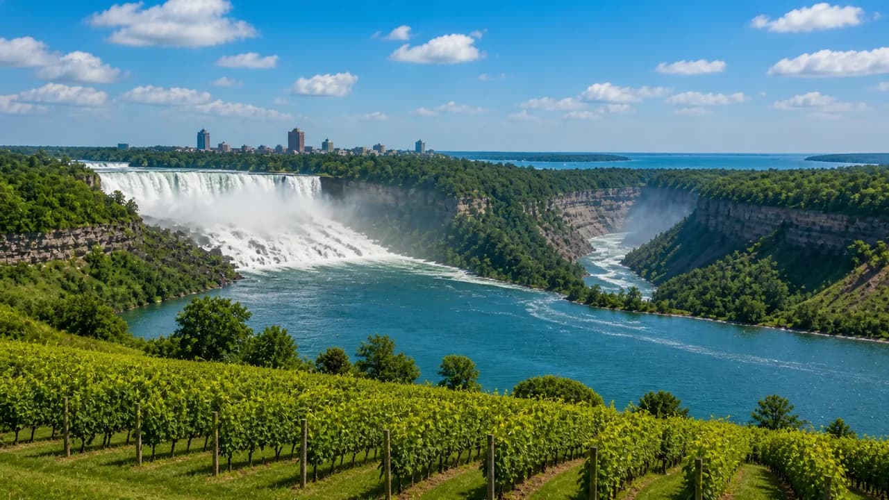 Greater Niagara falls and Chautauqua-Allegheny landscape