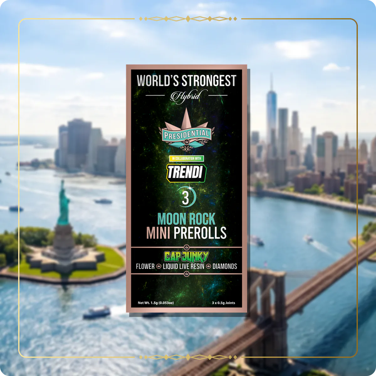 Cap Junky Presidential mini for the New York Gold page