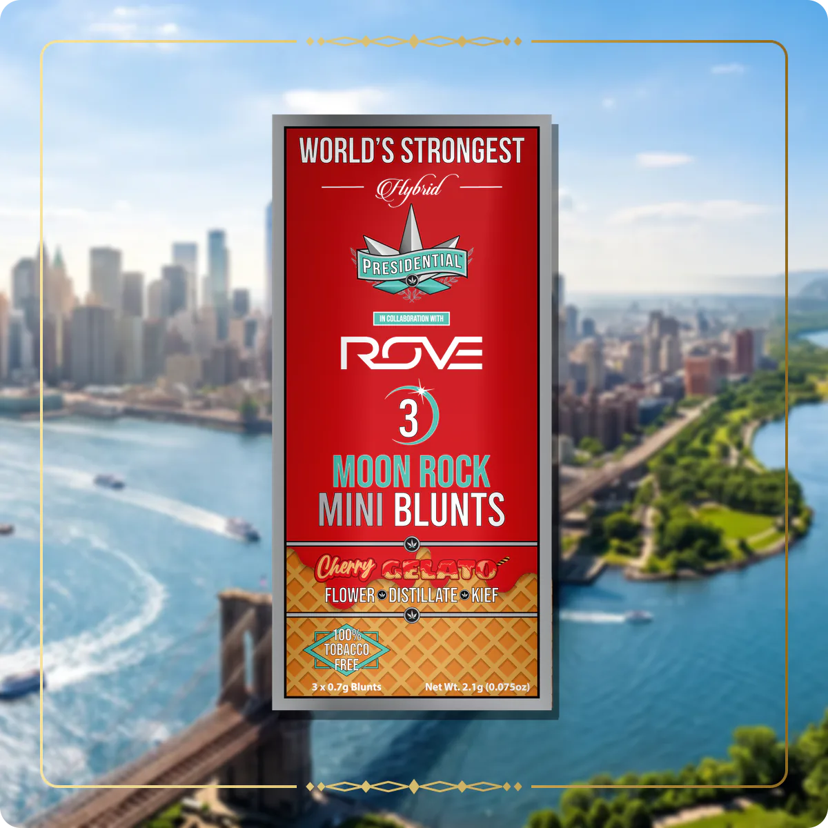 Cherry Gelato Presidential mini for the New York Gold page