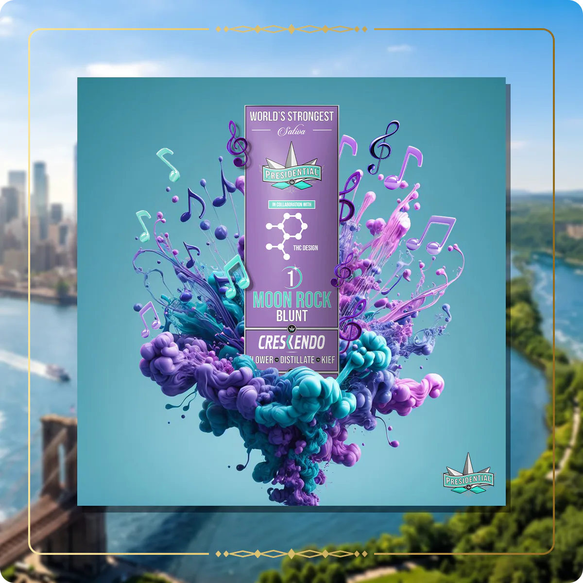 Crescendo Presidential blunt for the New York blunts page