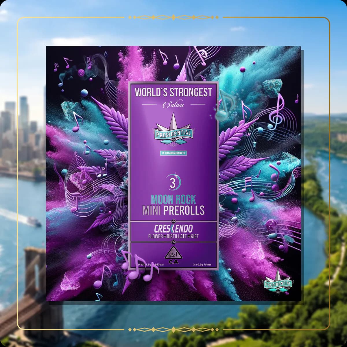 Crescendo Presidential mini variant 2 for the New York Find Us page