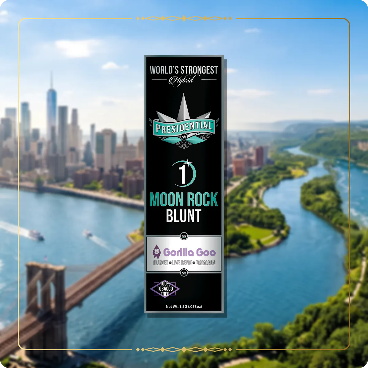 Gorilla Goo Presidential blunt variant 2 for the New York blunts page