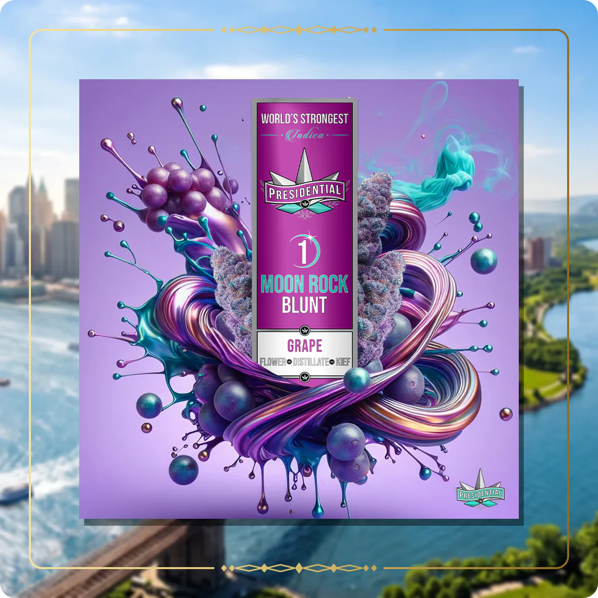 Grape Presidential blunt for the New York blunts page