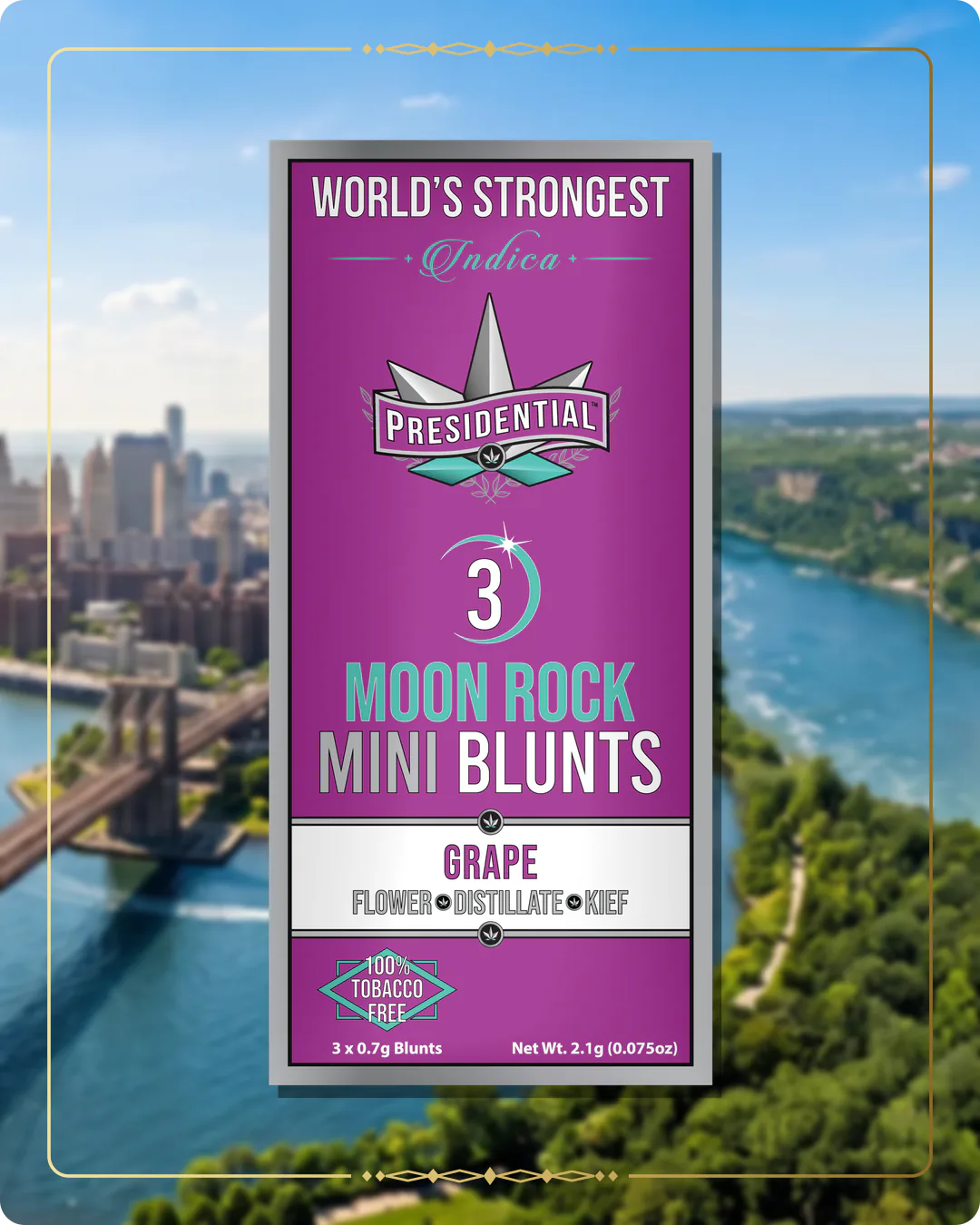 Grape Presidential mini for the New York Silver page