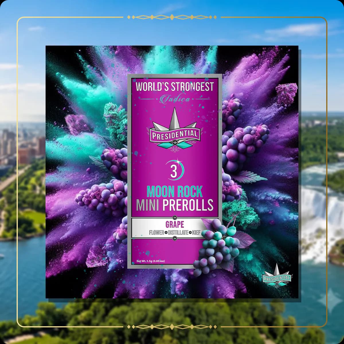 Grape Presidential mini variant 3 for the New York Silver page