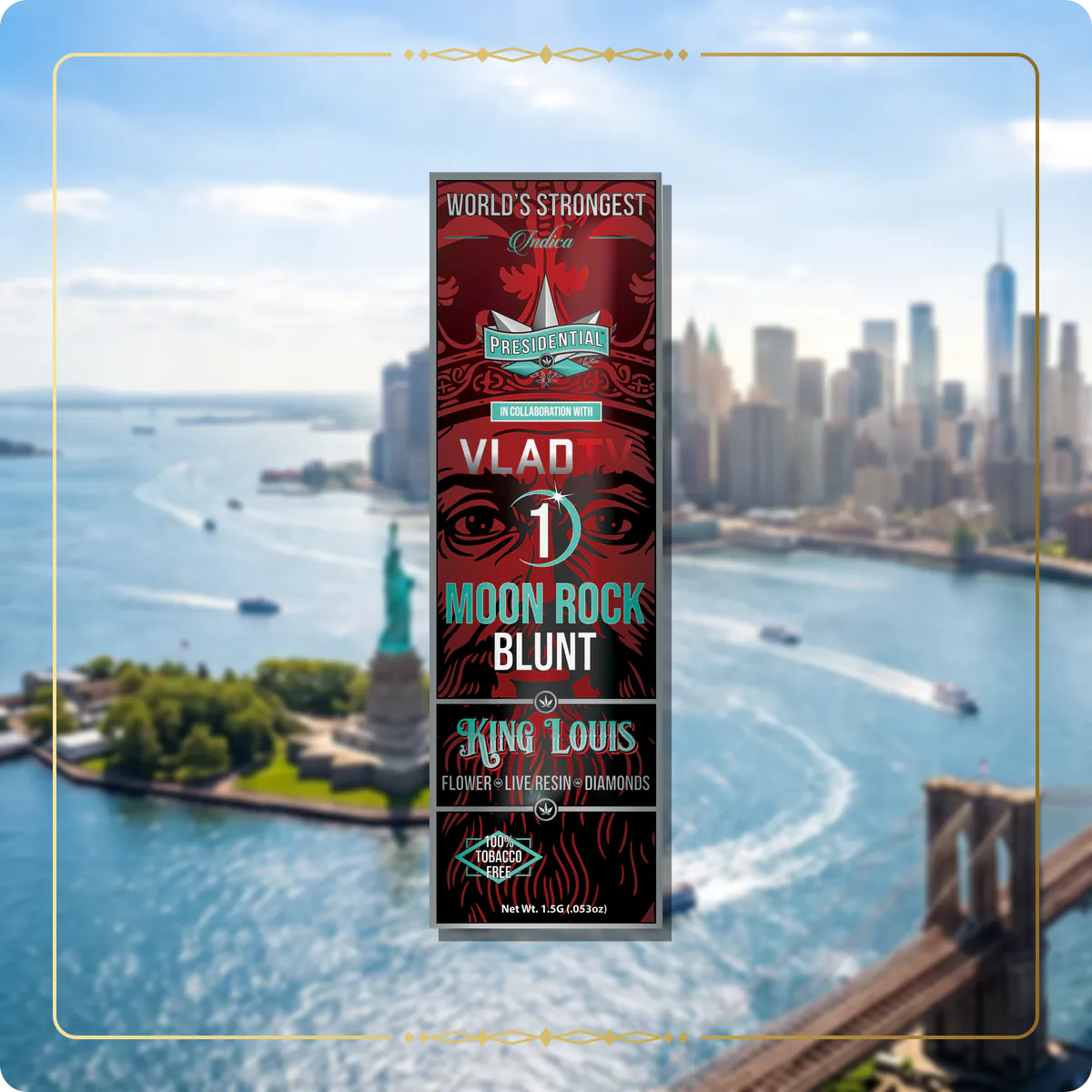 King Louis Presidential blunt variant 2 for the New York blunts page