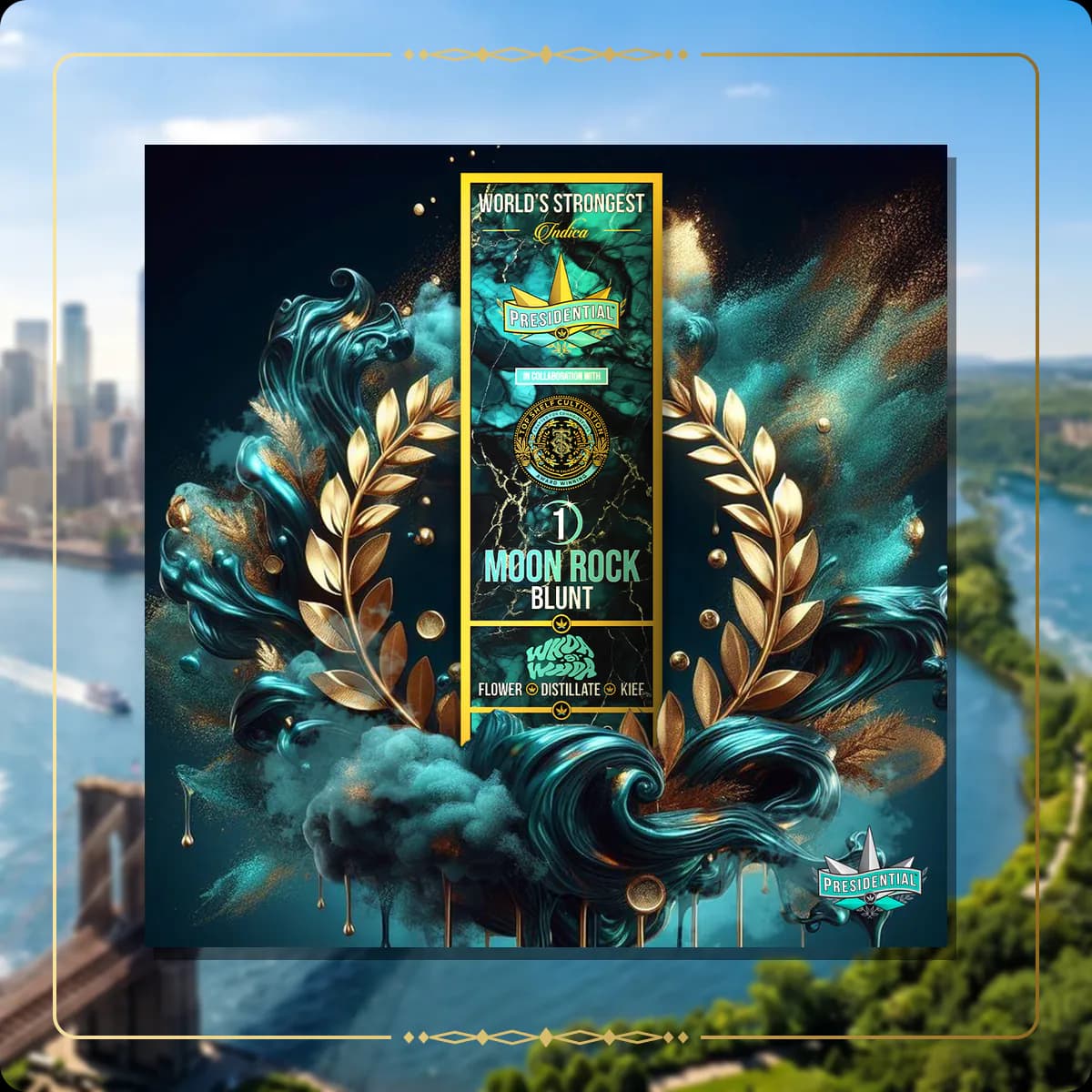 Whoa Si Whoa Presidential blunt variant 2 for the New York blunts page