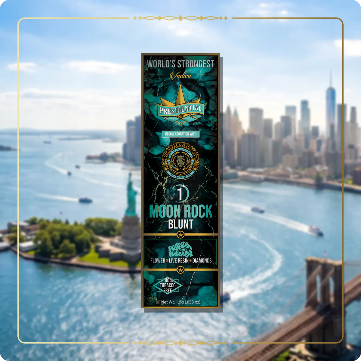 Whoa Si Whoa Presidential blunt for the New York blunts page