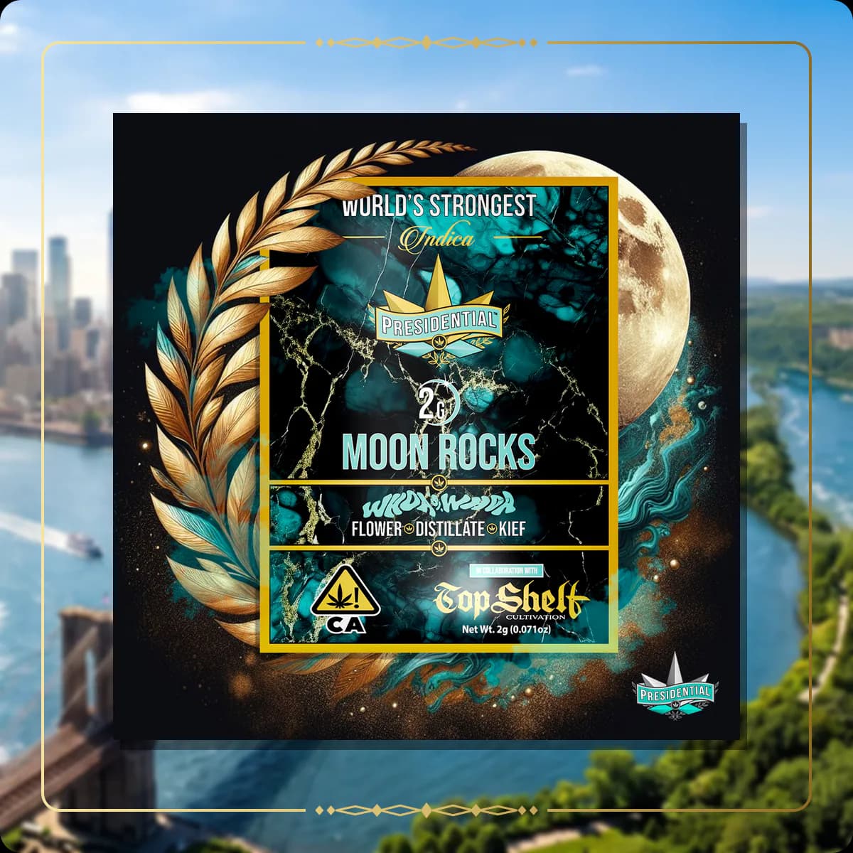 Whoa Si Whoa Presidential Moon Rock variant 2 for the New York Moon Rocks page