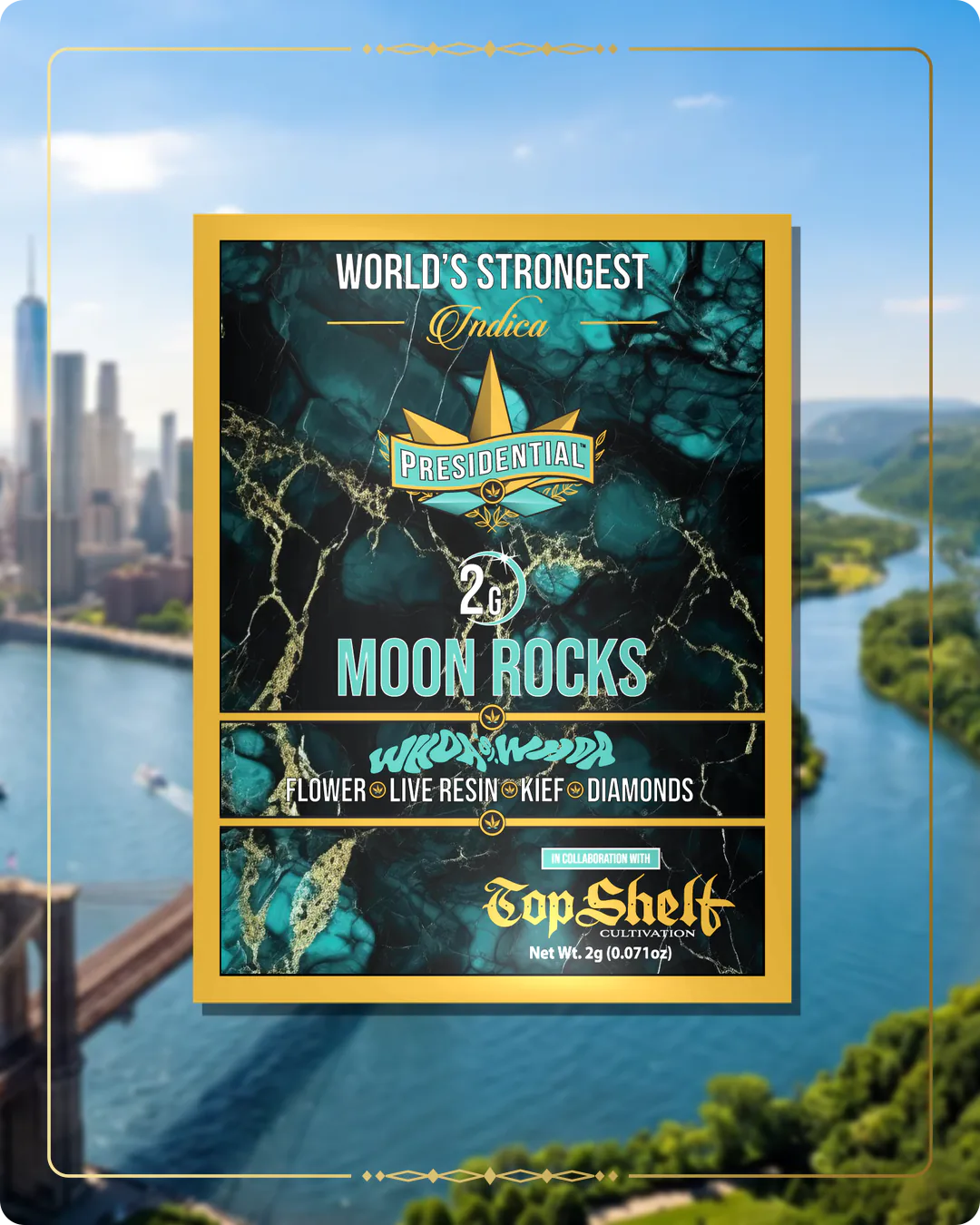 Whoa Si Whoa Presidential Moon Rock for the New York market page