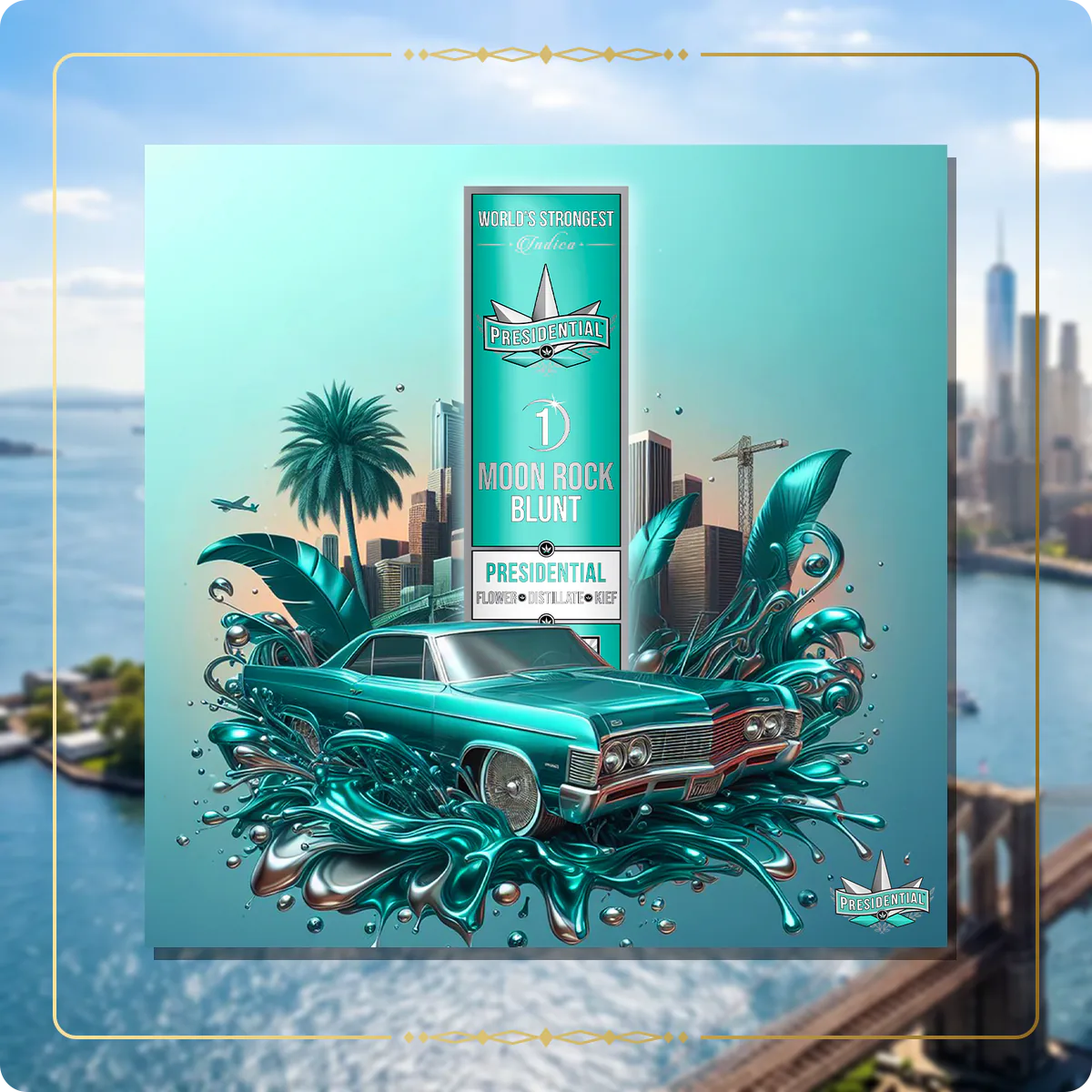 Presidential OG Presidential blunt for the New York blunts page