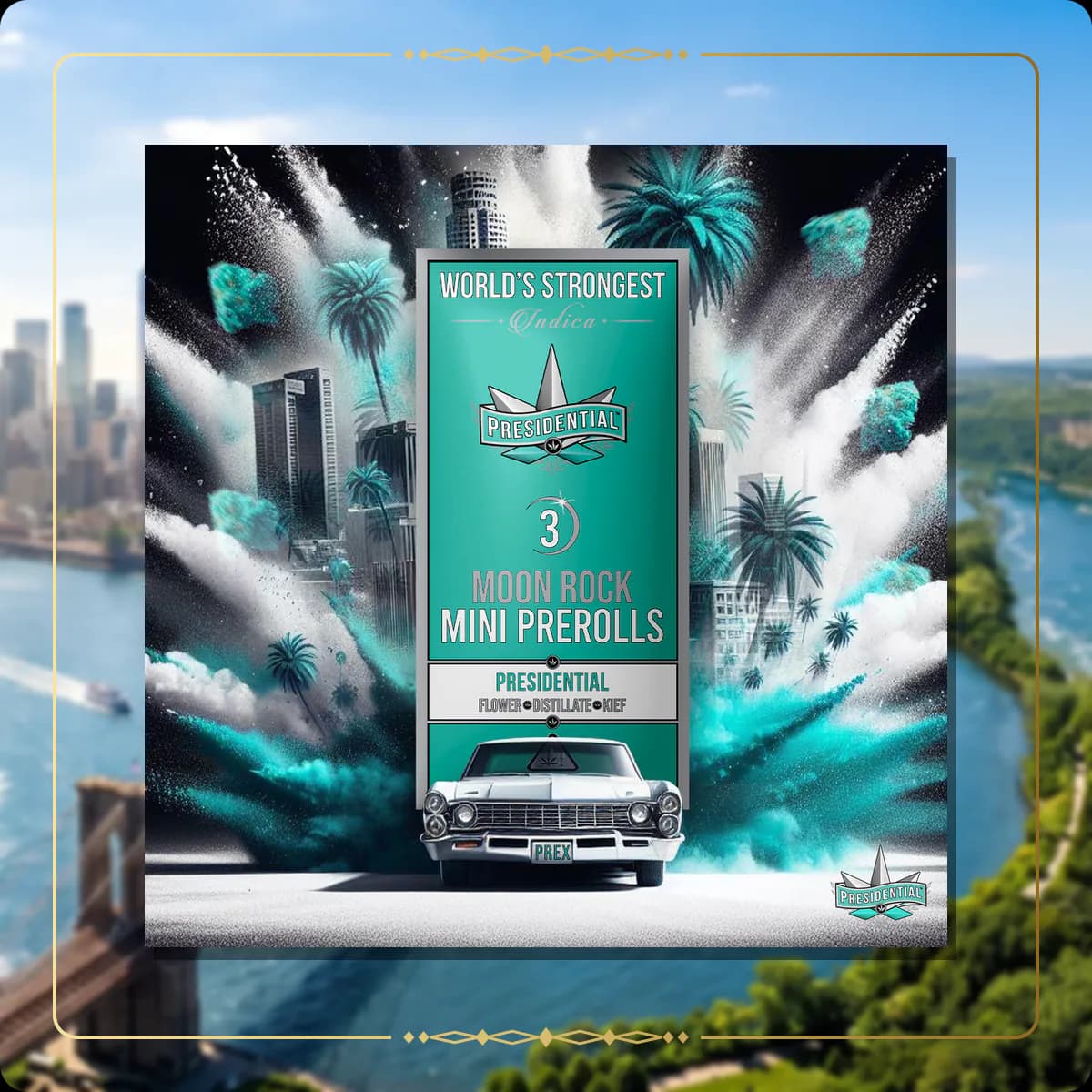 Presidential OG Presidential mini variant 4 for the New York Gold page