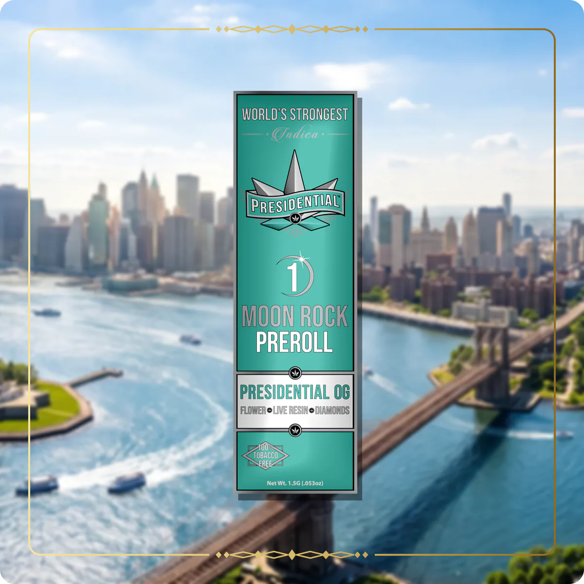 Presidential OG Presidential pre-roll for the New York Gold page