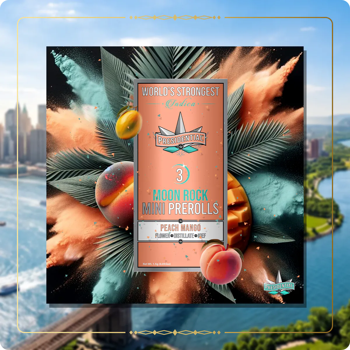 Peach Mango Presidential mini variant 4 for the New York Silver page