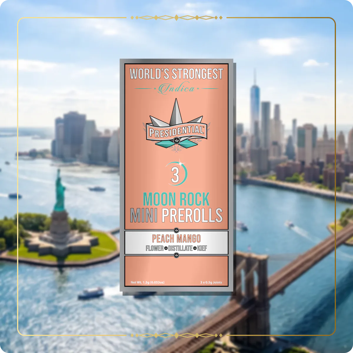 Peach Mango Presidential mini variant 3 for the New York Silver page