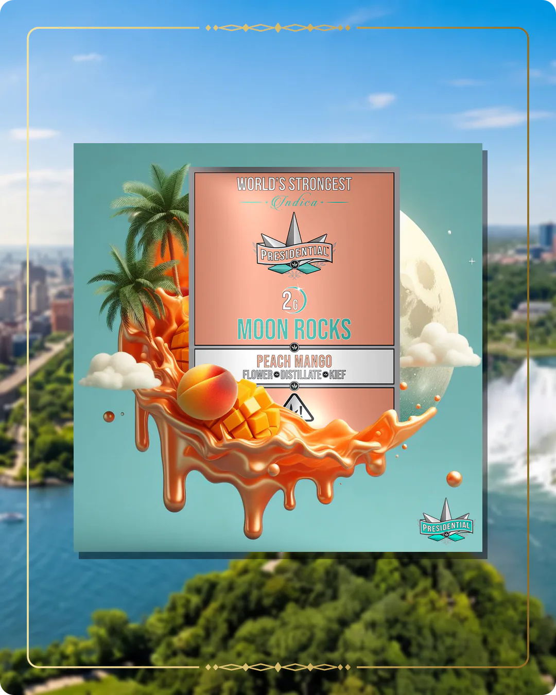 Peach Mango Presidential Moon Rock variant 2 for the New York retailers page