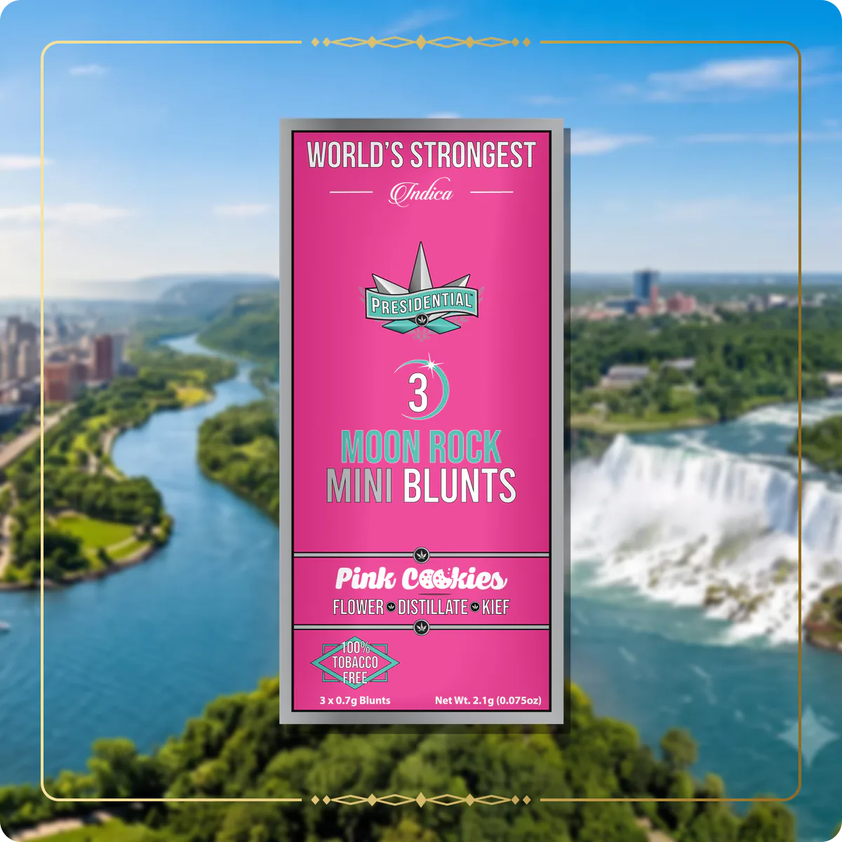Pink Cookies Presidential mini for the New York Gold page
