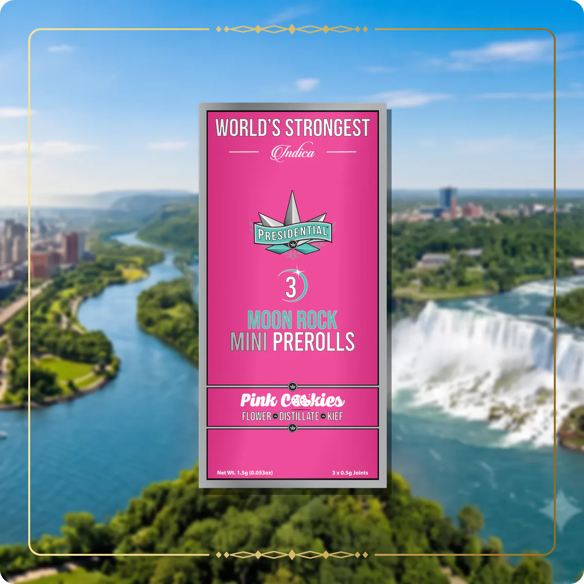 Pink Cookies Presidential mini variant 2 for the New York Gold page