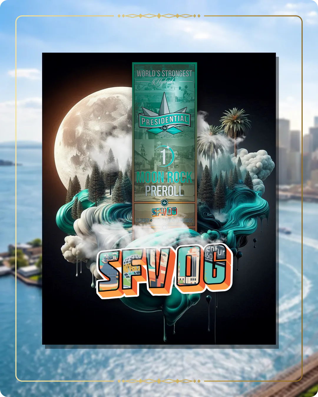 SFV OG Presidential pre-roll for the New York home collection
