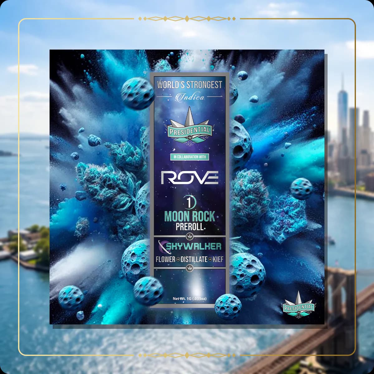 Skywalker Presidential pre-roll for the New York Gold page