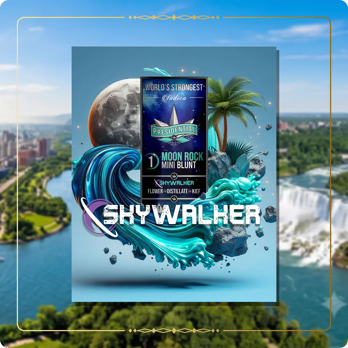 Skywalker Presidential Moon Rock variant 2 for the New York Gold page