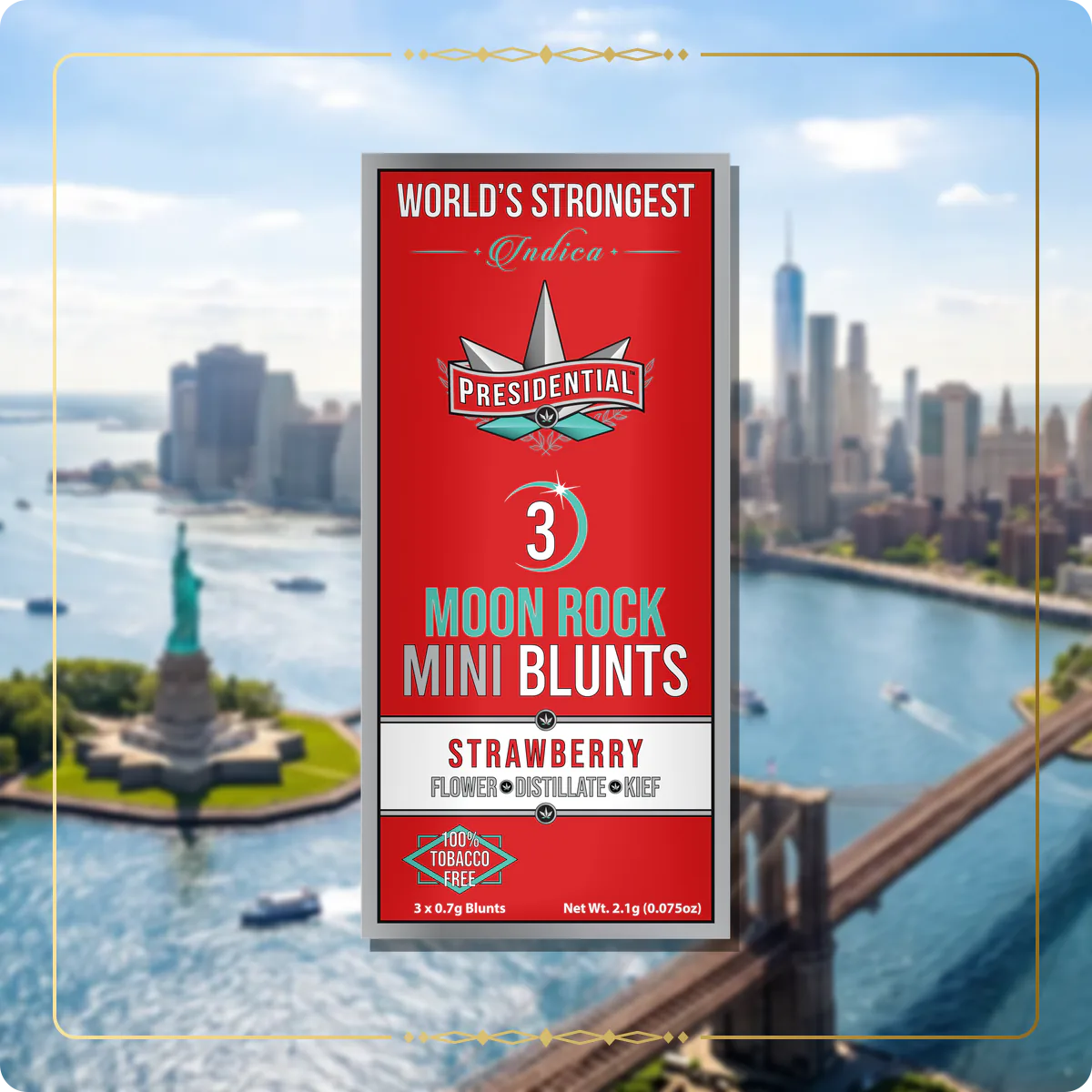 Strawberry Presidential mini for the New York Silver page