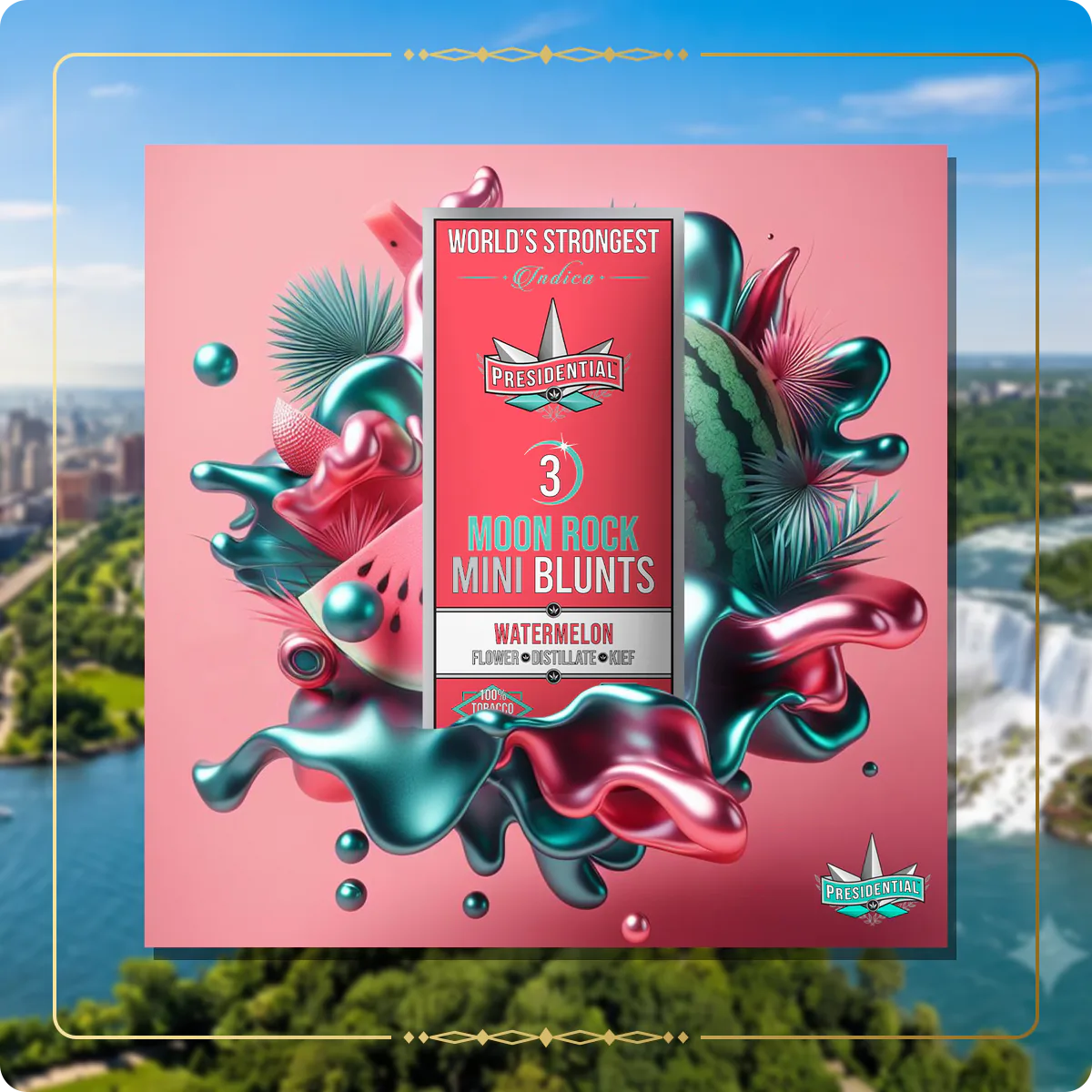Watermelon Presidential mini variant 3 for the New York Silver page