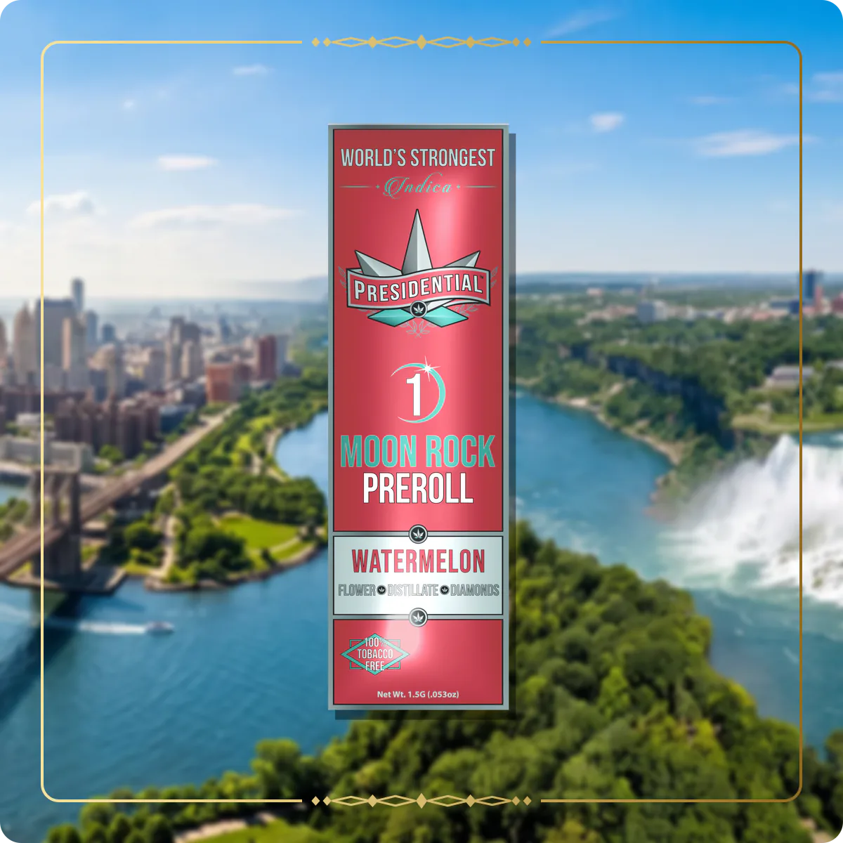 Watermelon Presidential pre-roll for the New York Silver page