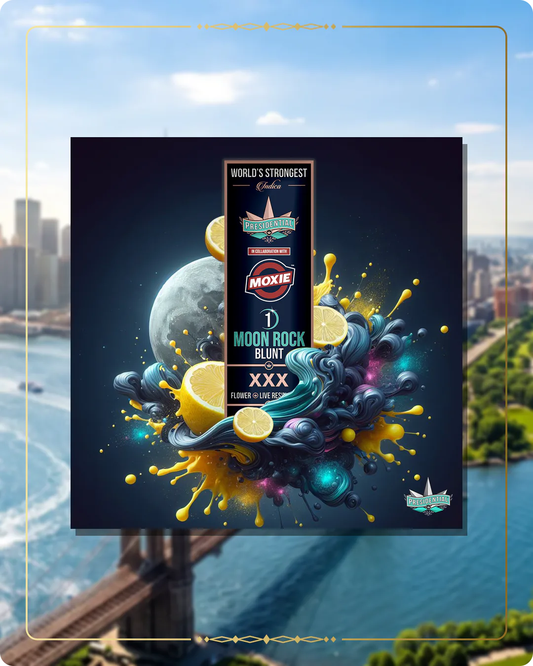 XXX Presidential blunt for the New York retailers page